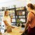 Watlington,England,Woman wearing face mask shopping in waste-free local store, sustainability.